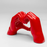 Deco Object Heart Hands Red 12cm