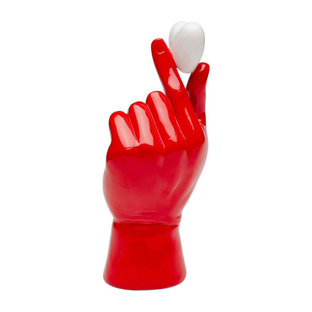 Deco Object Holding Heart 26cm