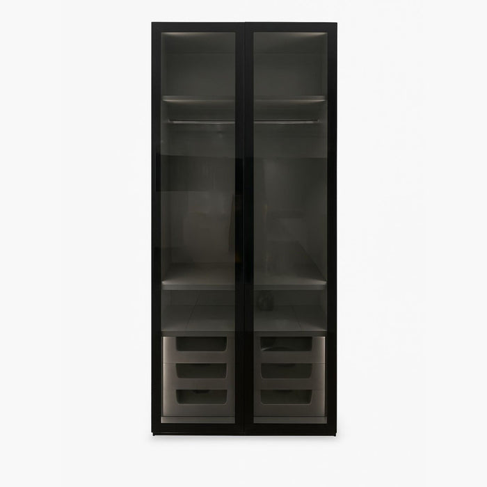 WARDROBE WM-2070 2 DOORS+DRAWERS