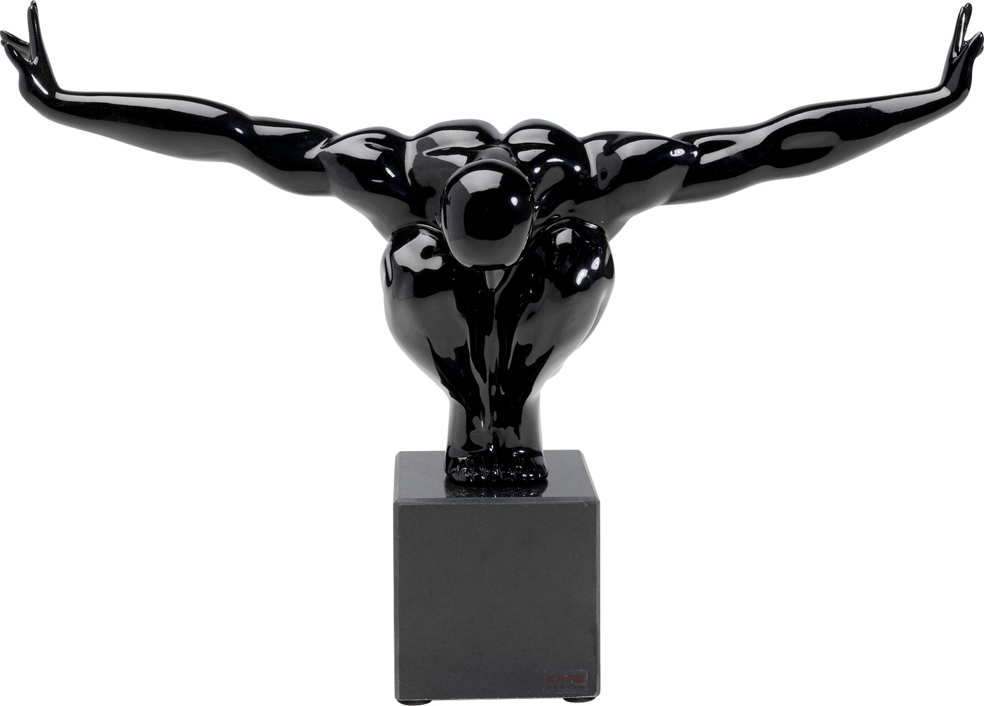 Deco Object Athlet Black Small 43cm