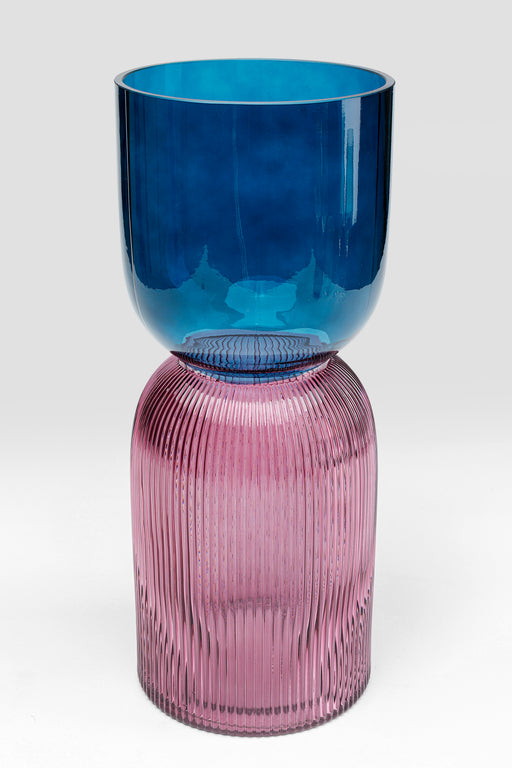 Vase Marvelous Duo Blue Purple 40cm