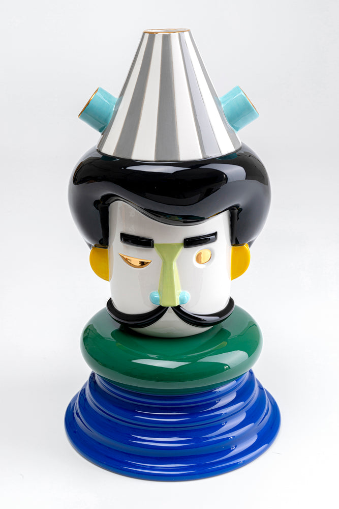 Deco Vase Puppet Boy 36cm