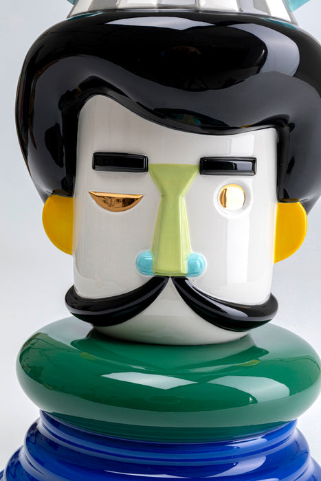 Deco Vase Puppet Boy 36cm