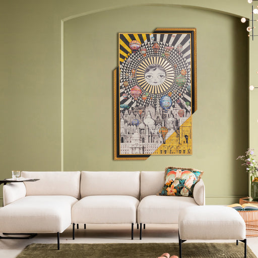 Framed Picture Balloons 110x174cm