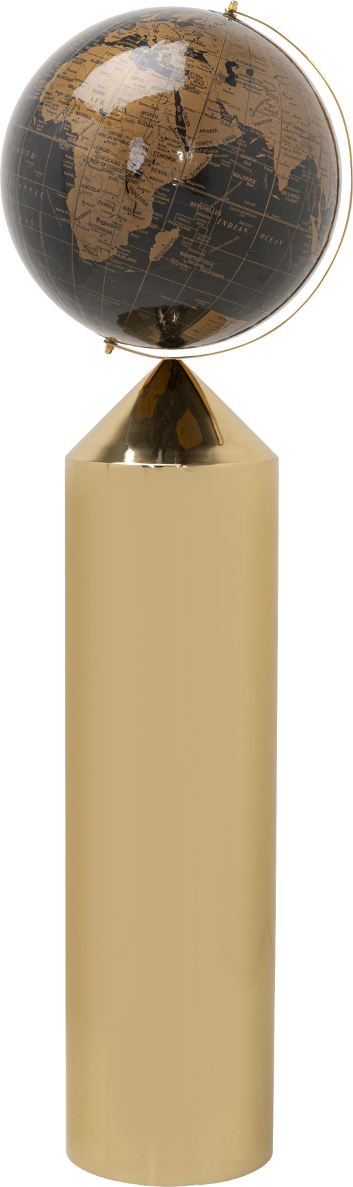 Deco Object Globe Top Gold 132cm