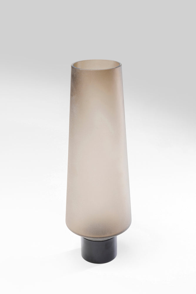 Vase Noble Ring Brown Matt 40cm