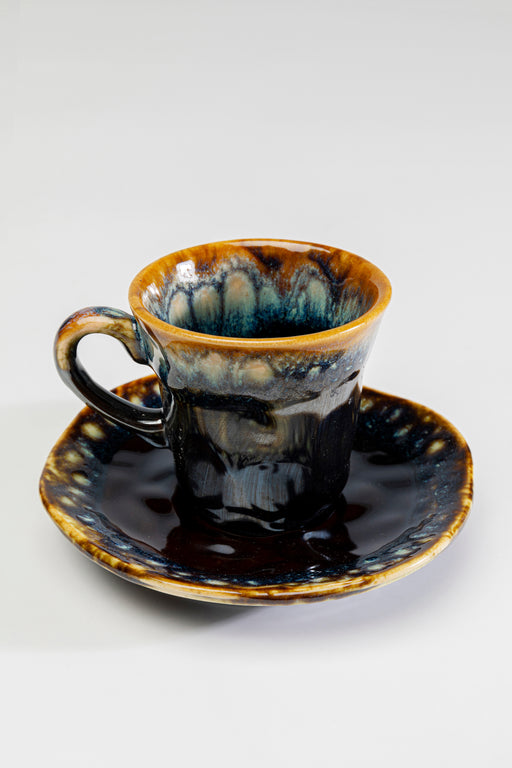 Espresso Cup Lio BLue (2/parts)