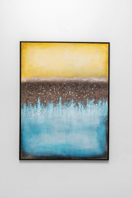 CANVAS PICTURE VISTA BLUE 90*120CM