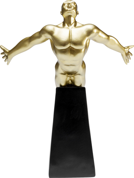 Deco Figurine Jumper Gold 37cm