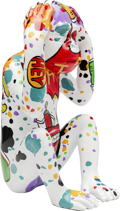 Deco Figurine Graffiti Monkey 40cm