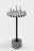 Side Table Domero Chess Black White Ø25