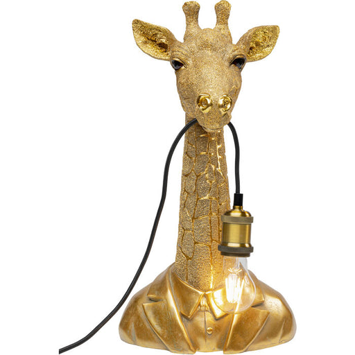 Table Lamp Animal Giraffe Gold