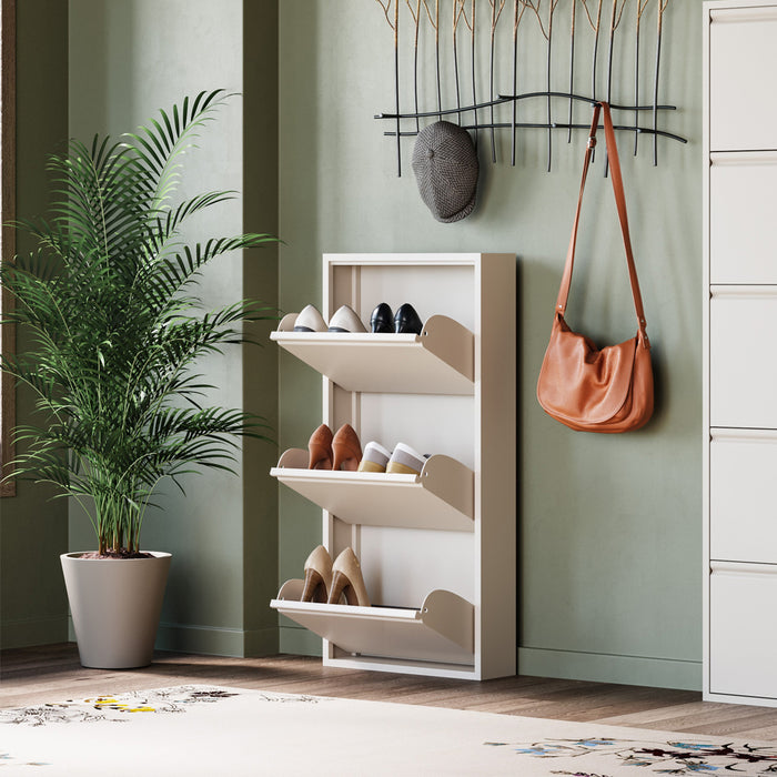 Shoe Container Caruso 3 Cream