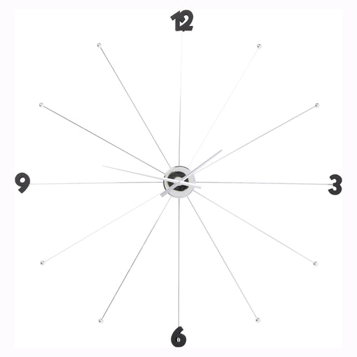 Wall Clock Like Umbrella Chrome