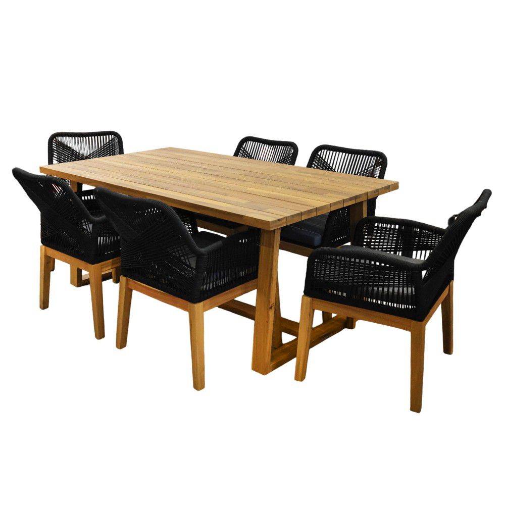 SET DINING | FLORIDA 6 CHAIRS+ TABLE