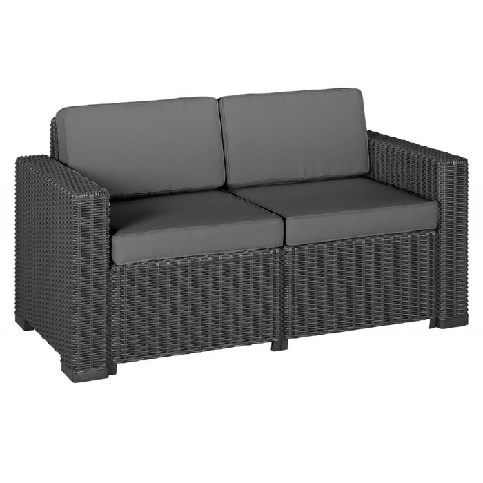 Grey 2 seater outdoor