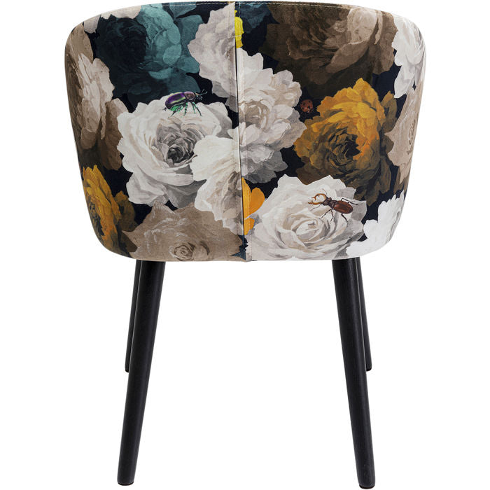 Chair with Armrest Peony Yellow