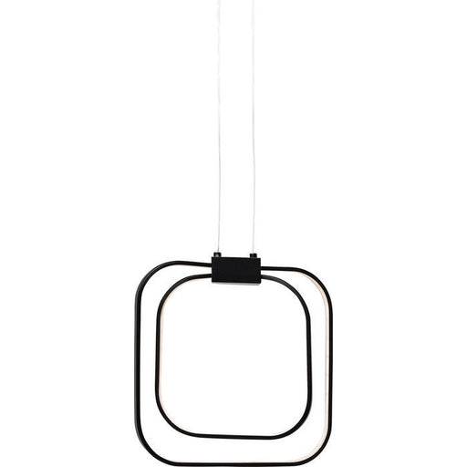 Pendant Lamp Cubes Black LED