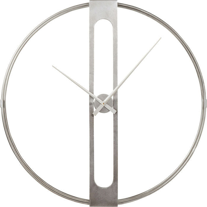 Wall Clock Clip Silver