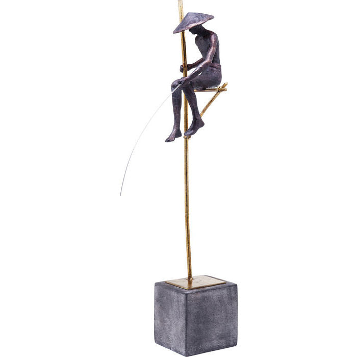 Deco Figurine Stilt Fisher Man 62cm